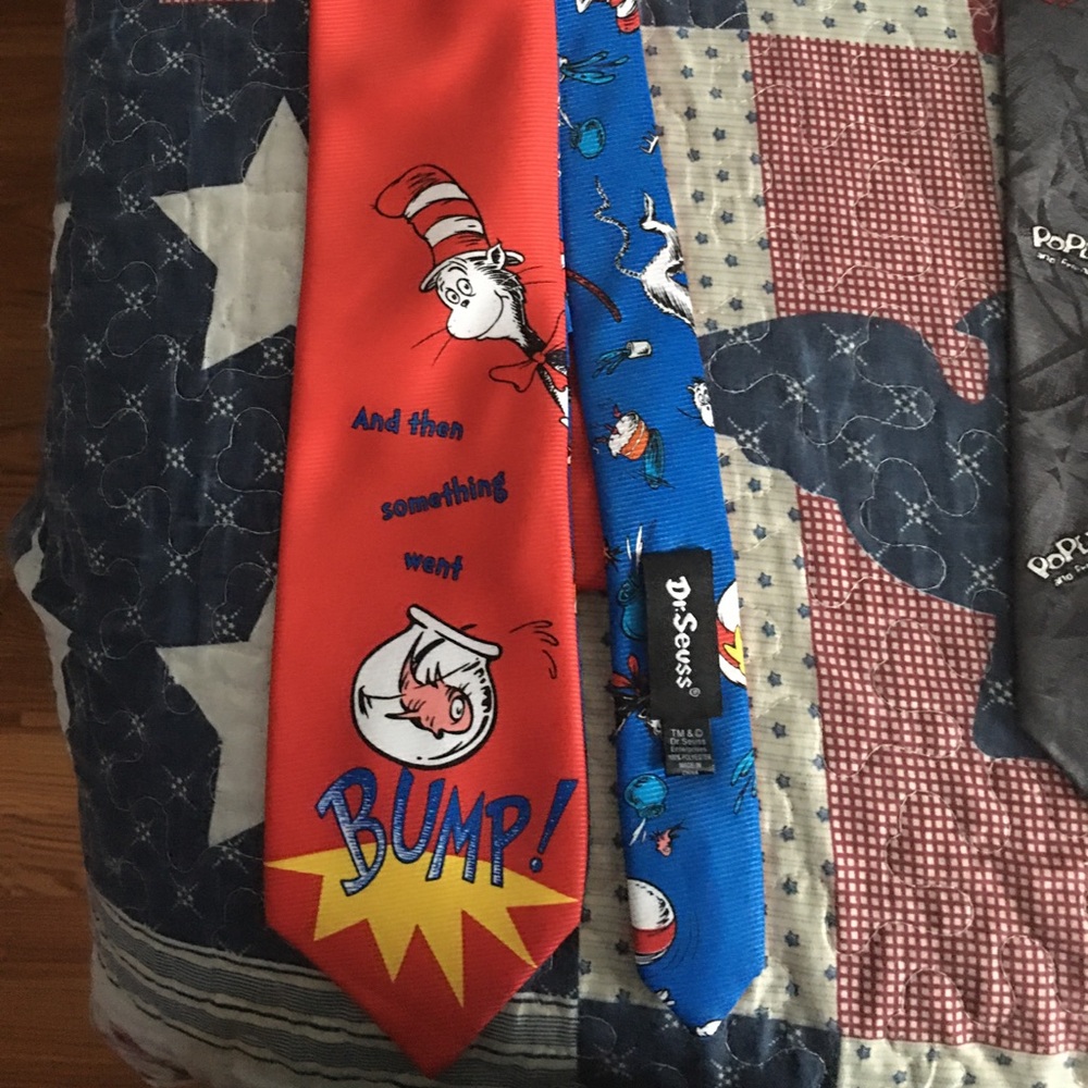 De. Seuss character tie
